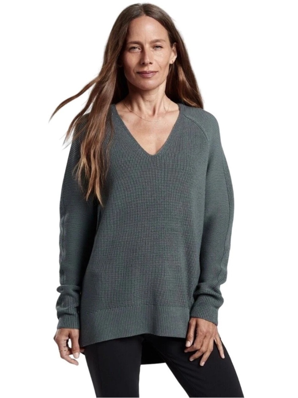 Athleta Hanover Merino Wool Blend Sweater
